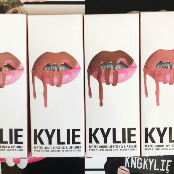 Kylie cosmetics matte liquid lipstick & liner sets - Picture 2 of 8